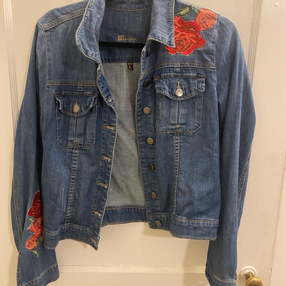 Embroidered Jean Jacket